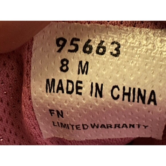 Footjoy M Project Breast Cancer Awareness Spikeless Golf Shoes Sneakers Womens 8 - Picture 8 of 9